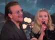 Bono and Kristen Bell on 'Jimmy Kimmel Live'