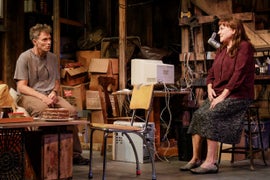 ‘Downstairs’ Theater Review: Tyne Daly and Tim Daly Play Siblings Plagued With Demons Past and Present