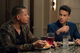 ‘Empire’ Season 5: The Lyons Sit Down for a Really Awkward Family Dinner With Jeff Kingsley (Exclusive Video)