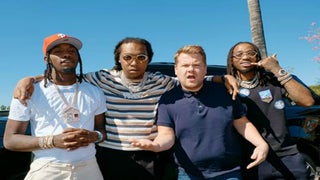 Migos ‘Carpool Karaoke’: James Corden Apologizes to Rap Group for Personally Ruining the Dab (Video)