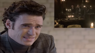 Watch Richard Madden Cringe Through a Viewing of ‘Game of Thrones’ Red Wedding Scene (Video)