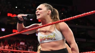 Ronda Rousey Took a Nasty Spill During WrestleMania 35 Main Event (Video)