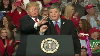 Sean Hannity Campaigns With Trump at Election Rally Just Hours After Saying He Wouldn’t