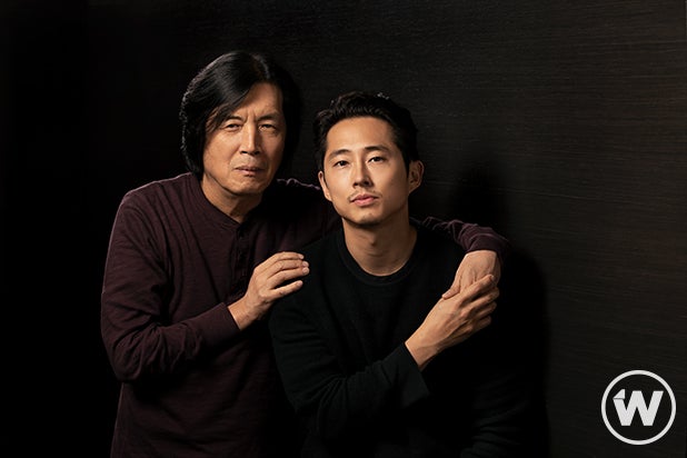 Steven Yeun and Lee Chang-Dong, Burning