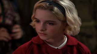 ‘Sabrina’ Creator Says Kiernan Shipka Handpicked Mckenna Grace as Holiday Episode’s Little Sabrina