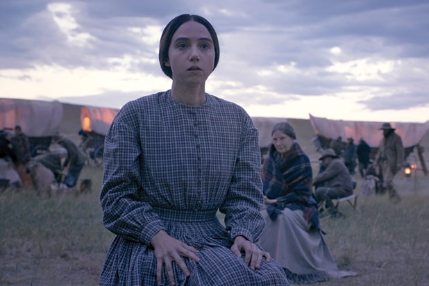 Zoe Kazan as "Alice Longabaugh" in The Ballad of Buster Scruggs