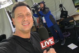 Chris Burrous ‘Used to Make Me Laugh Till I Cried,’ Remembers KTLA Co-Anchor Lynette Romero