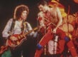 Queen on stage in the '80s