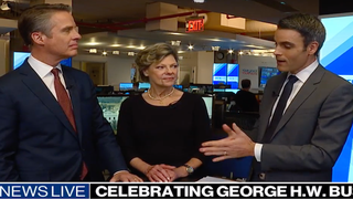 ABC News Panelists Covering Bush Funeral Crack Jokes About Future Trump Funeral (Video)