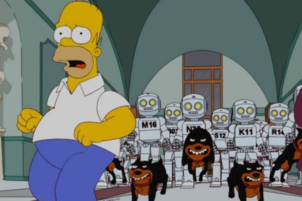 Simpsons Robots