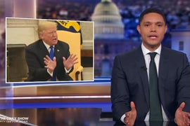 Trevor Noah Looks at Trump, Schumer and Pelosi’s ‘Awkward Threesome’ in the White House (Video)