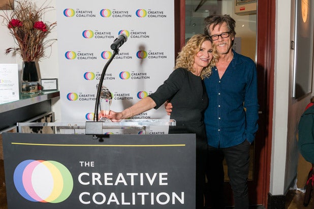 Kyra Sedgwick and Kevin Bacon Kyra Sedgwick and Kevin Bacon