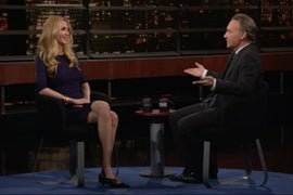 Bill Maher and Ann Coulter Shout About Trump’s Wall – and Over One Another – on ‘Real Time’