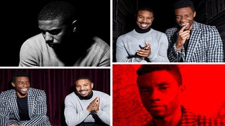 ‘Black Panther’ Stars Chadwick Boseman and Michael B. Jordan Portraits (Exclusive Photos)
