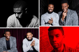 ‘Black Panther’ Stars Chadwick Boseman and Michael B. Jordan Portraits (Exclusive Photos)