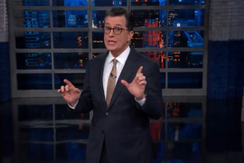 Colbert Dings Trump for Similarities Between His Border Wall Warnings and the ‘Sicario’ Sequel