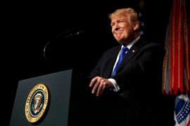 Donald Trump Calls Out Washington Post Reporter, Defends Inauguration Crowd Size