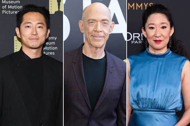 Invincible cast Amazon Steven Yeun, J.K. Simmons, Sandra Oh