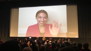 Alexandria Ocasio-Cortez Joins Sundance After All, by Webcast