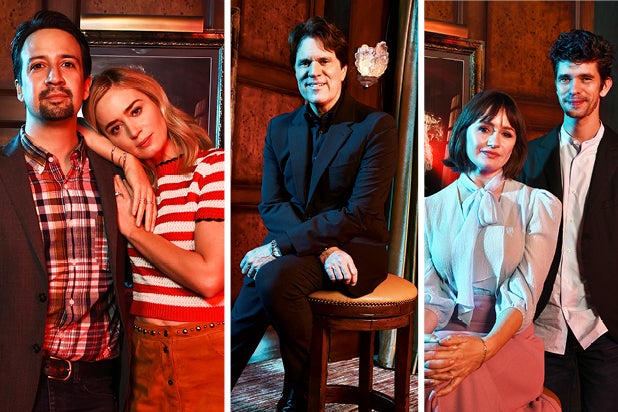 'Mary Poppins Returns' Lin-Manuel Miranda, Emily Blunt, Rob Marshall, Emily Mortimer, Ben Whishaw