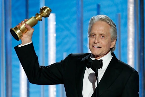 Michael Douglas Golden Globes 2019