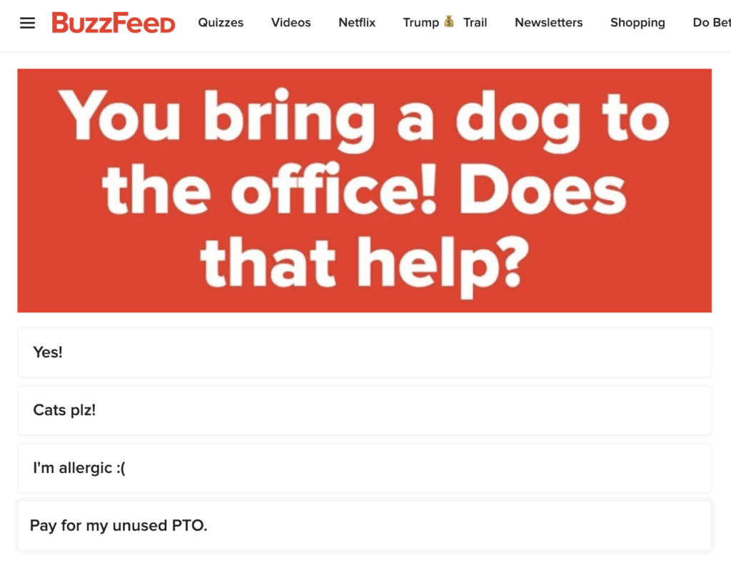 Buzzfeed Contributor Posts Do You Still Have A Job At