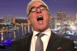 ‘SNL’: Steve Martin Appears as Roger Stone, Begs Trump to Pardon Him (Video)