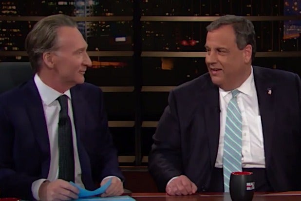 Chris Christie Tells Bill Maher the Best Fat Joke He's Heard About Himself (Video)