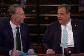 Chris Christie Tells Bill Maher the Best Fat Joke He’s Heard About Himself (Video)