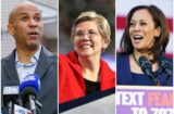 Cory Booker Elizabeth Warren Kamala Harris