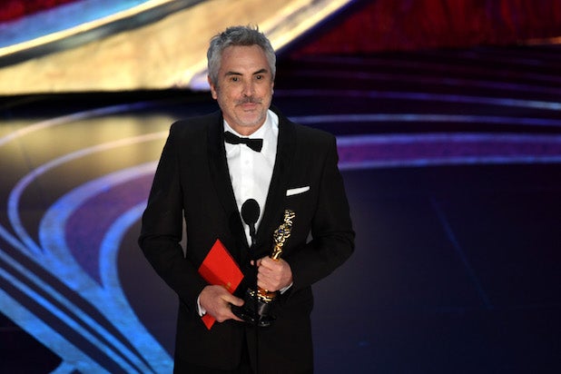 Alfonso Cuaron at the 91st Annual Academy Awards - Show