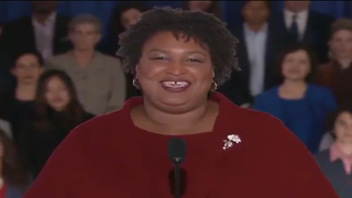 Stacey Abrams SOTU Response Had People Asking if She Was in Front of a Green Screen
