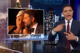 ‘The Daily Show’ Can’t Afford ‘Shallow’ so Enjoy Lady Gaga and Bradley Cooper’s ‘Old MacDonald’ (Video)