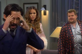 Milo Ventimiglia Blows It by Quoting Lady Gaga During James Corden’s Bruno Mars Soap Opera (Video)