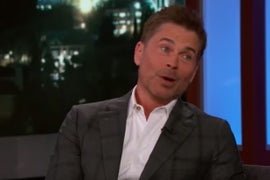 Rob Lowe Does ‘Not Great’ Michael Caine, Paul McCartney Impressions (Video)