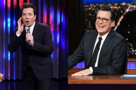 Stephen Colbert Leads Jimmy Fallon in Ratings for First Season Ever