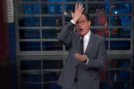 Colbert Can Hardly Believe Trump’s Advice About Fighting the Notre Dame Fire (Video)