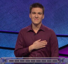 James Holzhauer on 'Jeopardy'