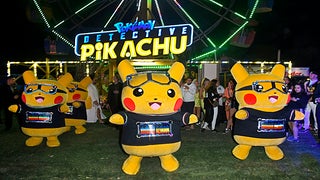 Neon Carnival Lights Up Coachella, Stagecoach Party Scenes With Detective Pikachu (Photos)