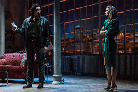 ‘Burn This’ Broadway Review: Adam Driver and Keri Russell Fall in Lust