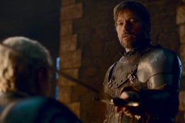 ‘Game of Thrones’: Nikolaj Coster-Waldau Says Jaime Knighting Brienne Was ‘Obviously an Act of Love’