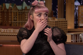 Maisie Williams Accidentally Spills a Giant ‘Game of Thrones’ Character Death – Psych! (Video)