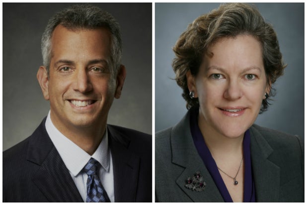 NBCU Research execs Jeff Bader and Lisa Heimann