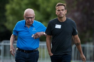 Rupert and Lachlan Murdoch