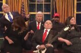 snl saturday night live season finale donald trump alec baldwin queen don't stop me now