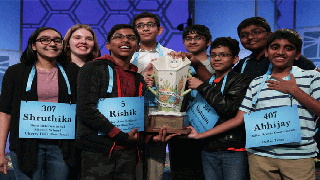 Scripps National Spelling Bee Ends With Record 8 Co-Champions After 20 Rounds