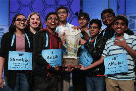 Scripps National Spelling Bee Ends With Record 8 Co-Champions After 20 Rounds
