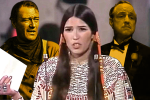 Sacheen Littlefeather Marlon Brando John Wayne Oscar Godfather