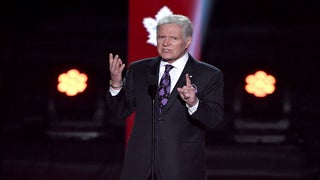 Watch ‘Jeopardy!’ Host Alex Trebek Get a Standing Ovation at the NHL Awards (Videos)