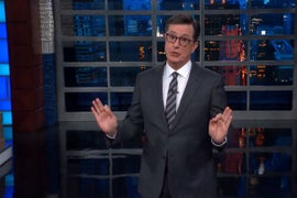 Colbert Finds an Important Electoral Truth (Plus a Bad Pun) in Trump’s UK Visit (Video)